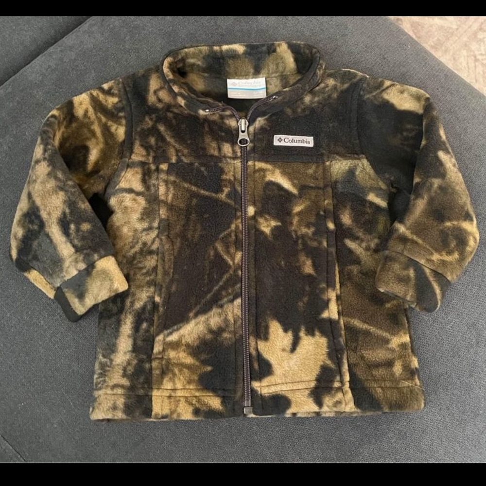 12-18mo Columbia Camo Fleece